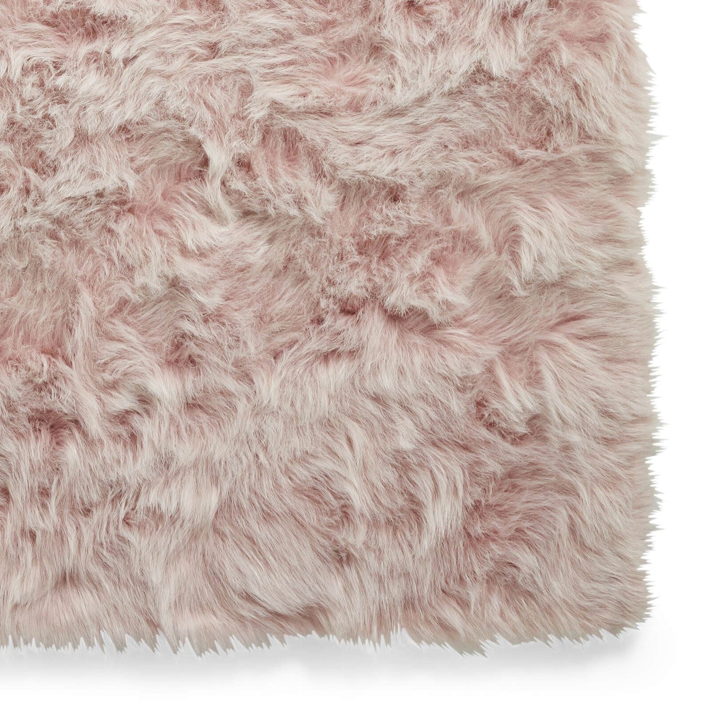 Polar Plush Rose Soft Shaggy Rug - 160 x 220cm (5ft 3" x 7ft 3")