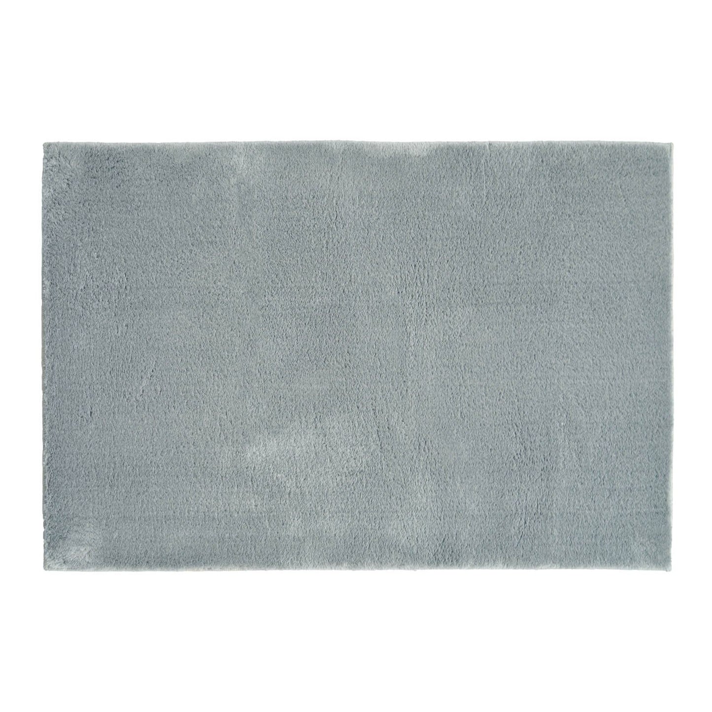 Royale Bathmat Grey Plain Rug - 050 X 070cm (1ft 6" x 3ft 0")