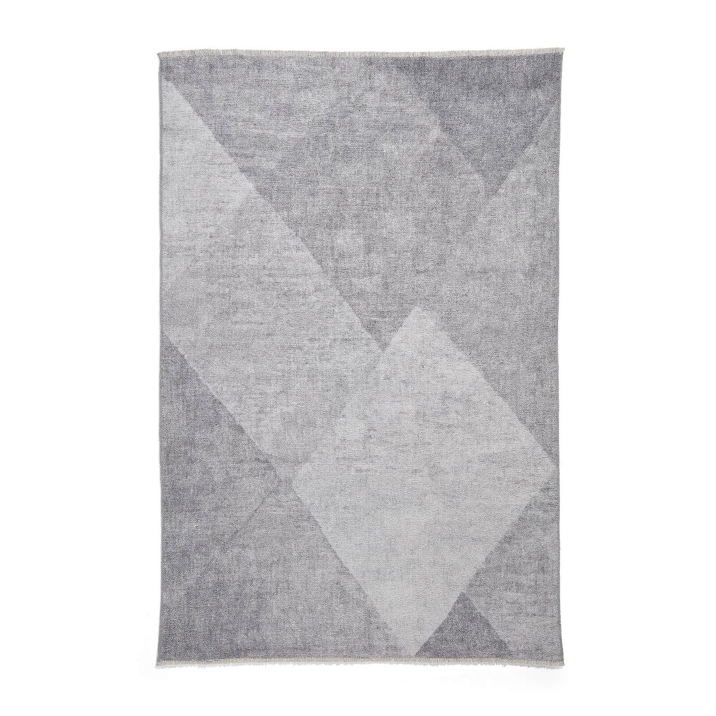 Whisper H1065 Grey Modern Washable Rug
