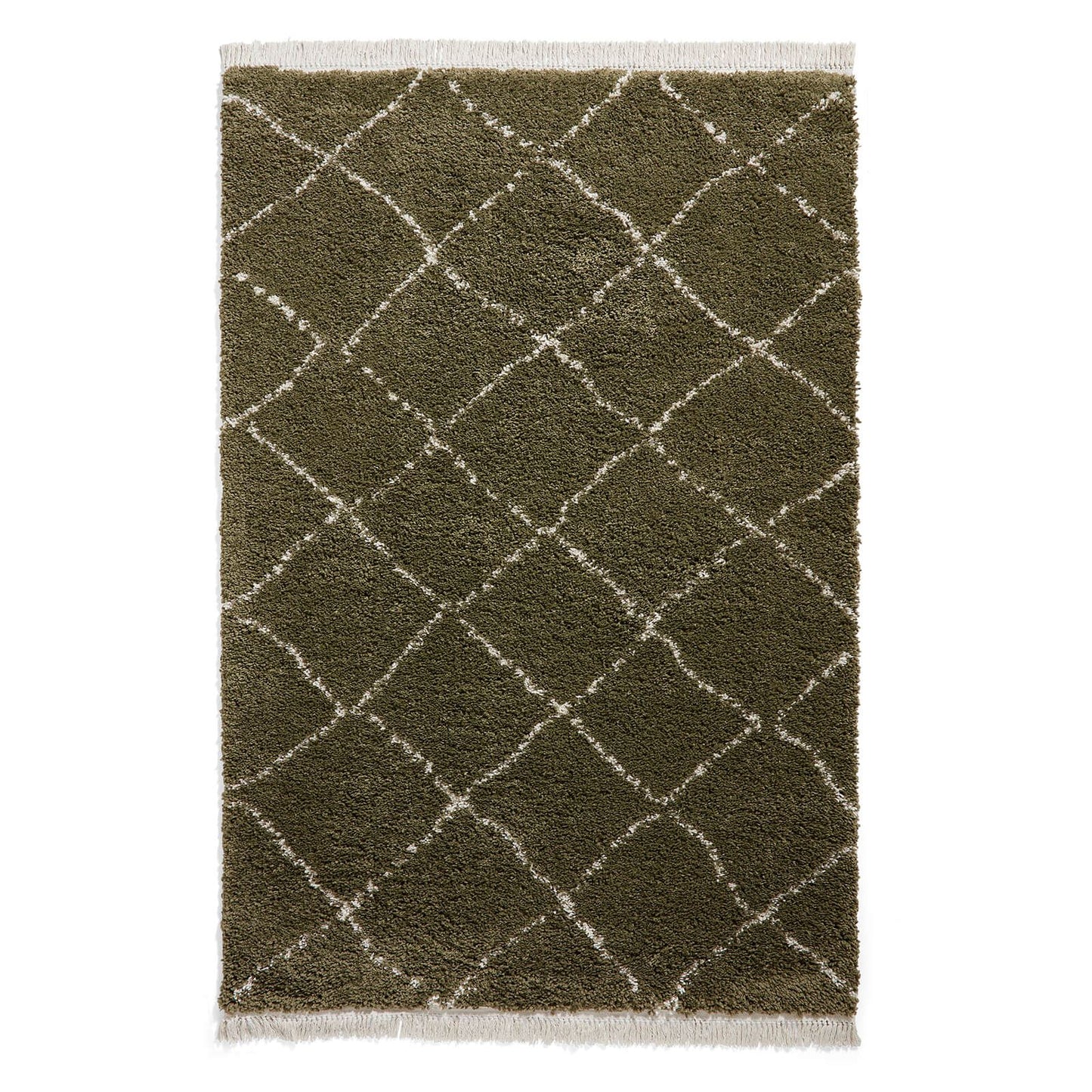 Boho 5413 Green Berber Rug