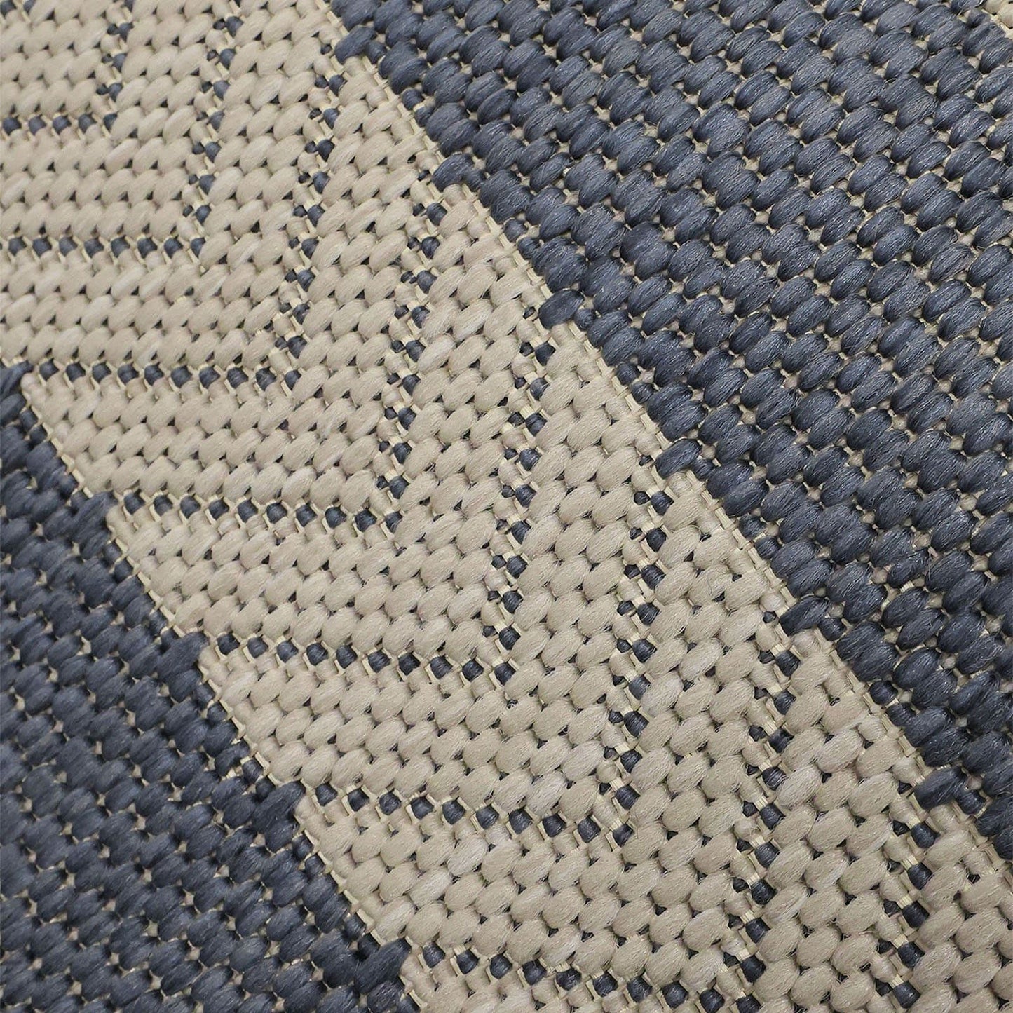 County Stripe Navy Rug