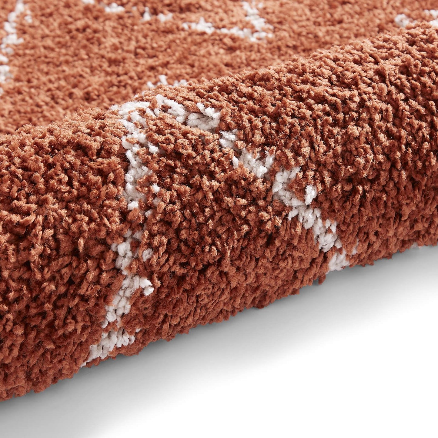 Boho 8280 Rust Berber Rug