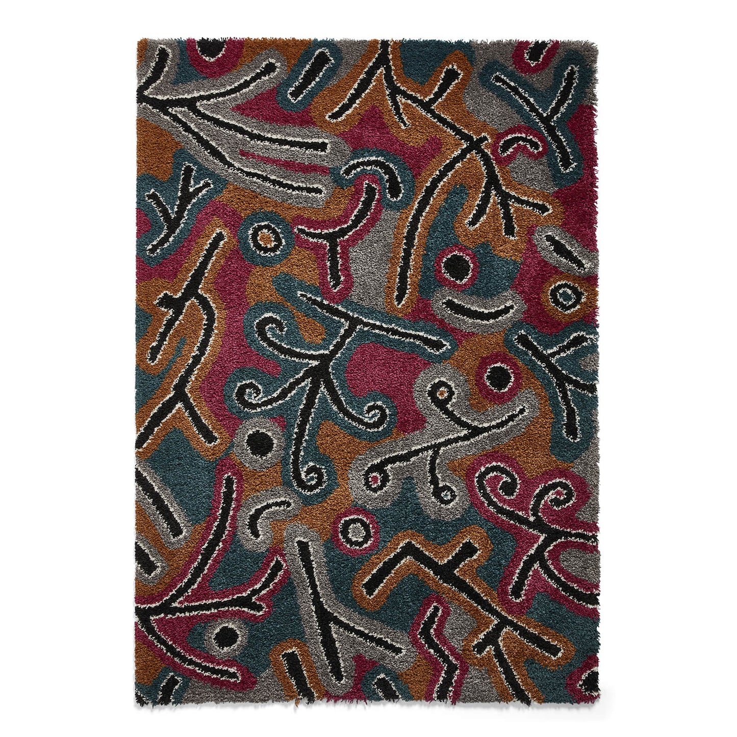 Royal Nomadic A641 Dark Multi Rug - 120 x 170