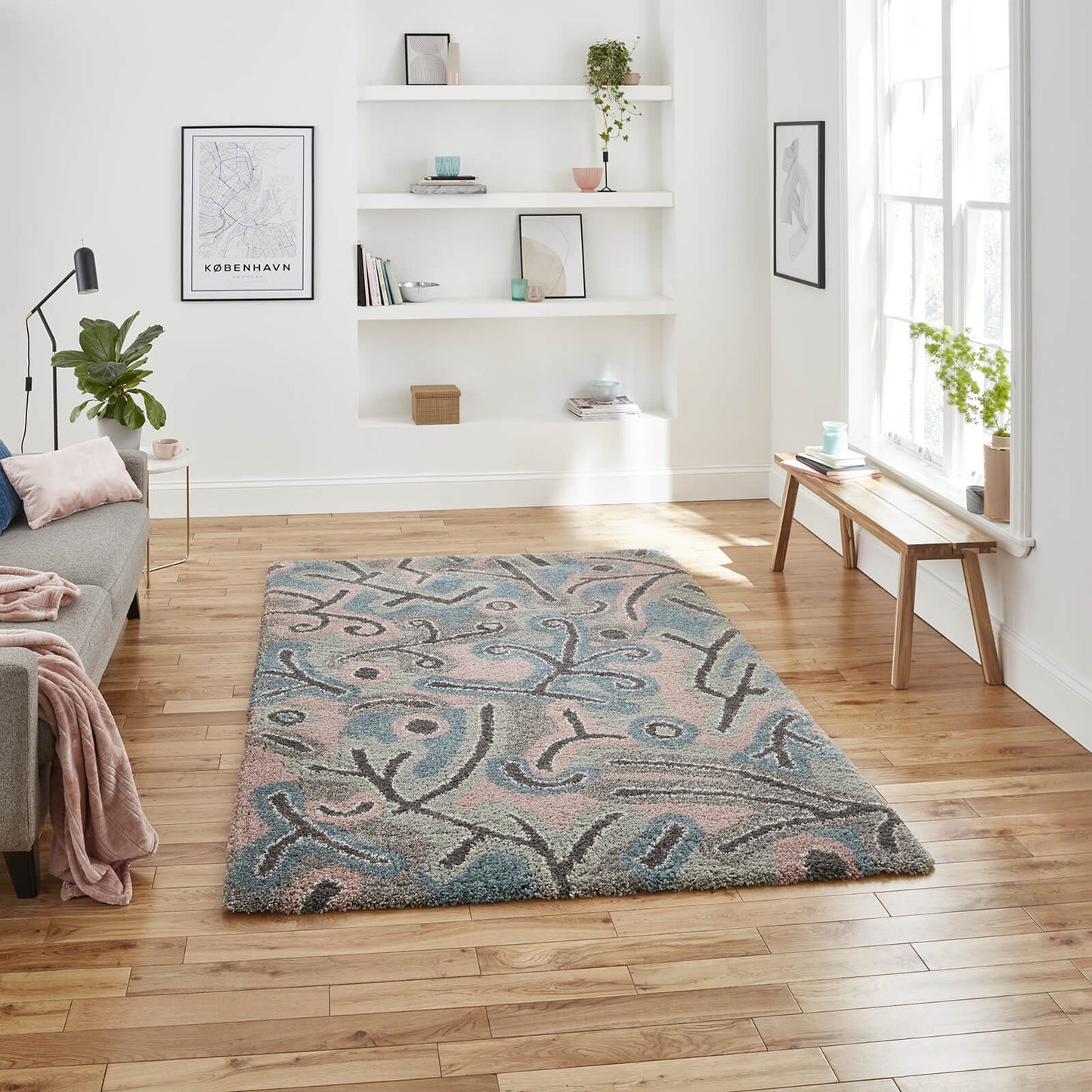 Royal Nomadic A641 Pastel Multi Rug - 120 x 170