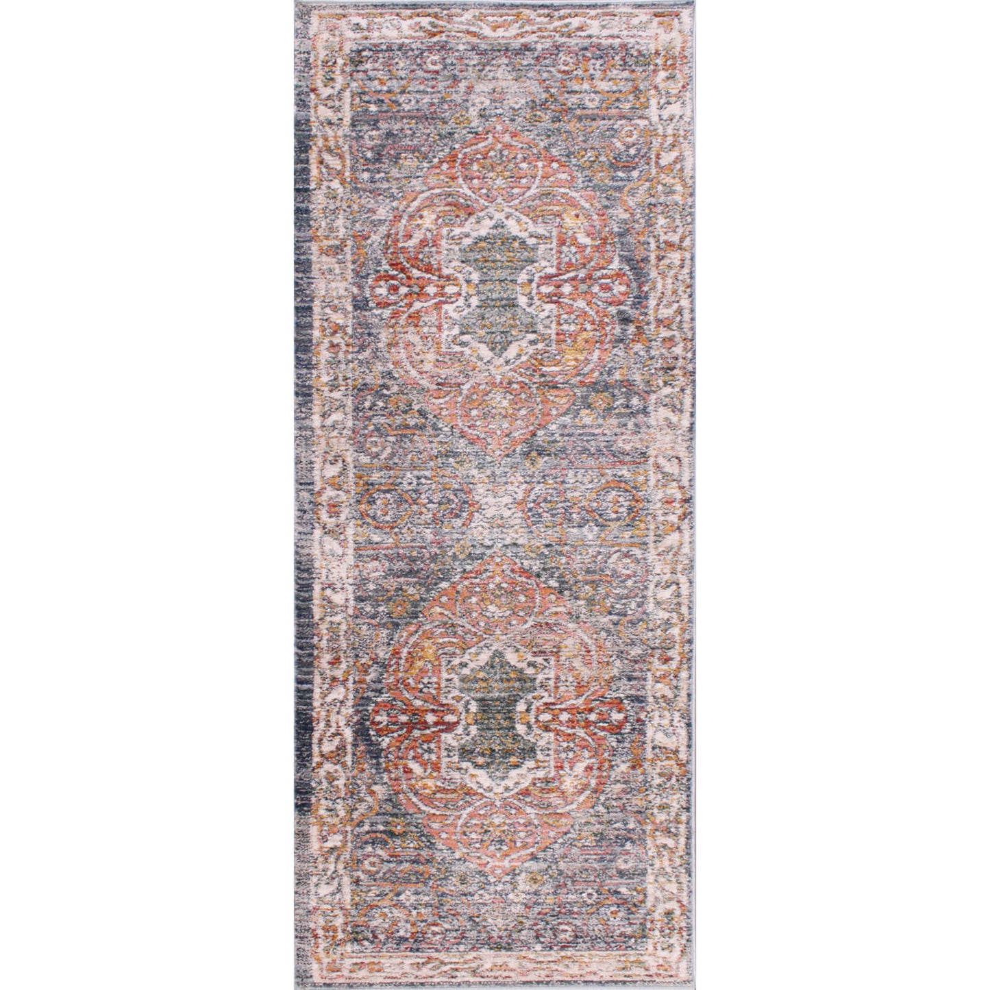 Nova 8881B Blue Traditional Rugs