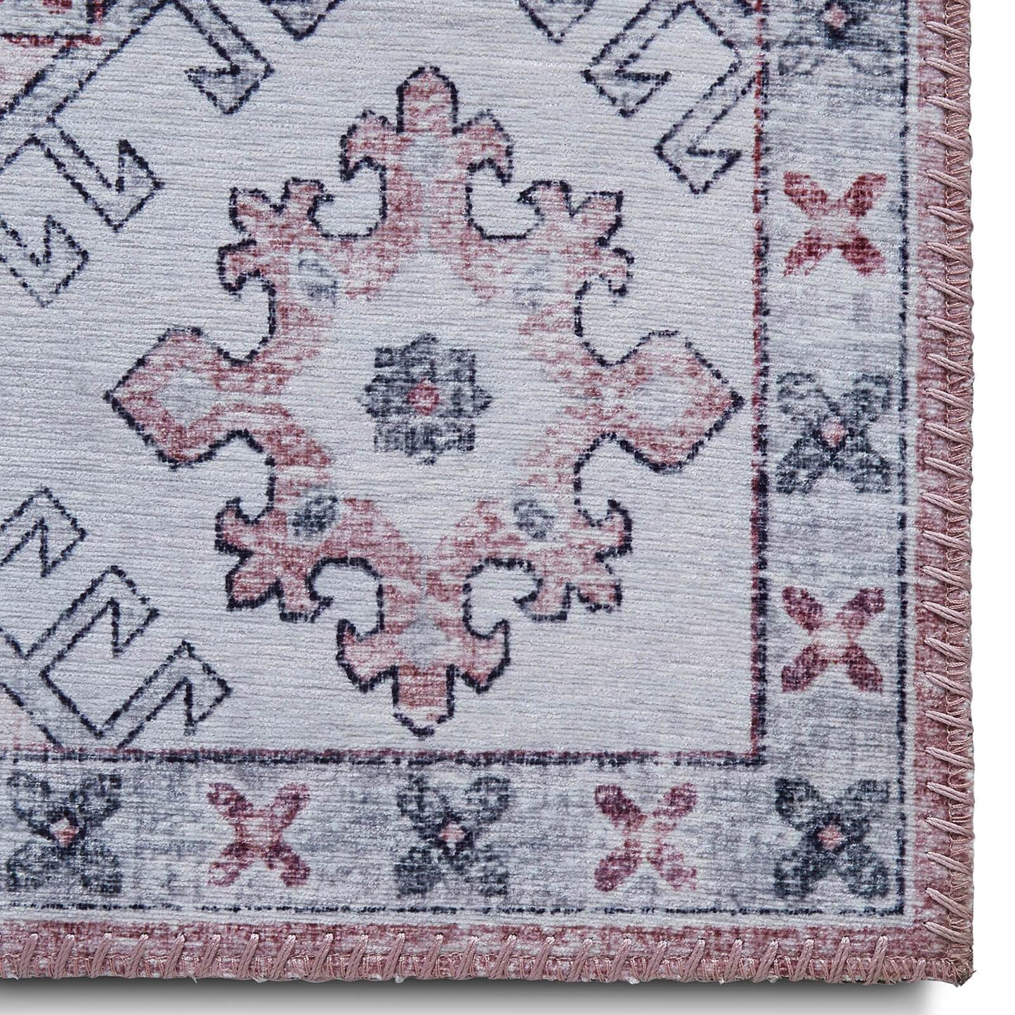 Think Rugs Topaz G4705 Rose Rug