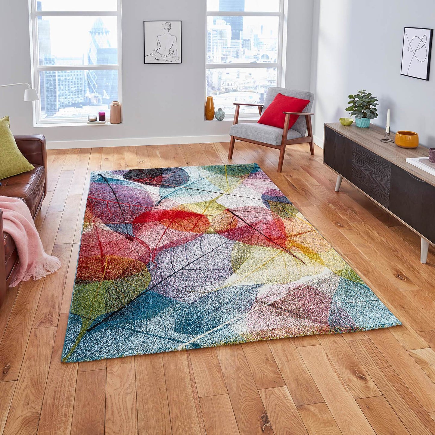 Think Rugs Sunrise 22368 Multi Rug