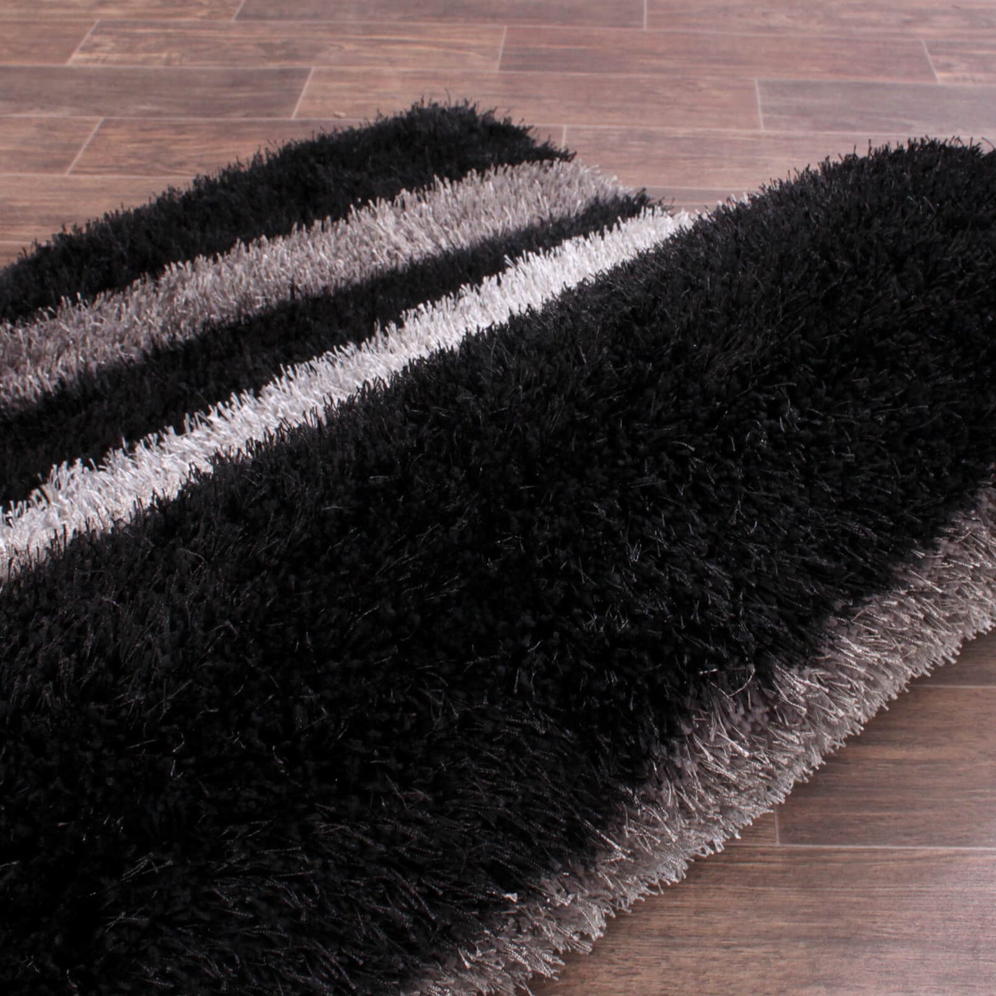 Ultimate Home Living Boston Lightning Grey Rug