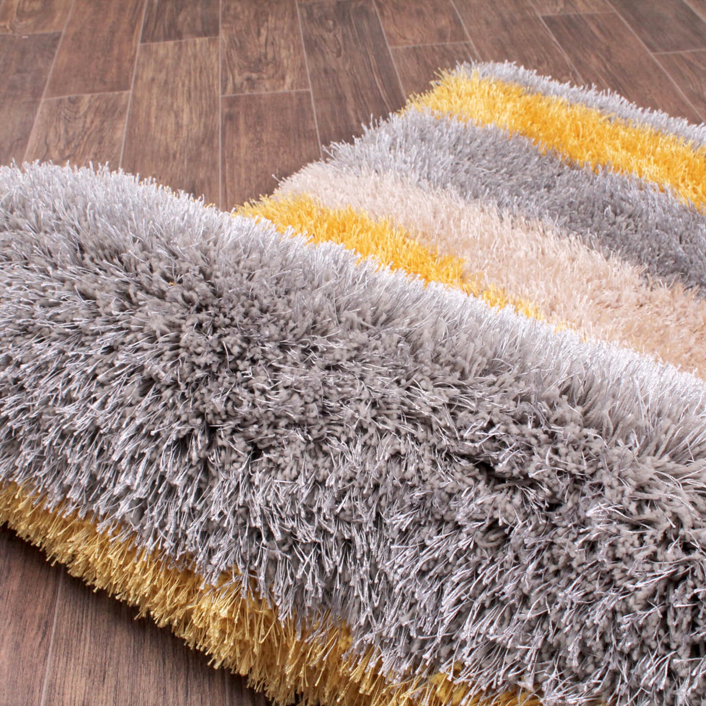 Ultimate Home Living Boston Lightning Ochre Rug