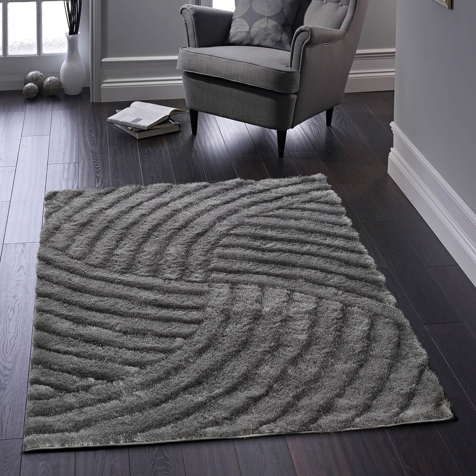 Origins Dallas Charcoal Rug