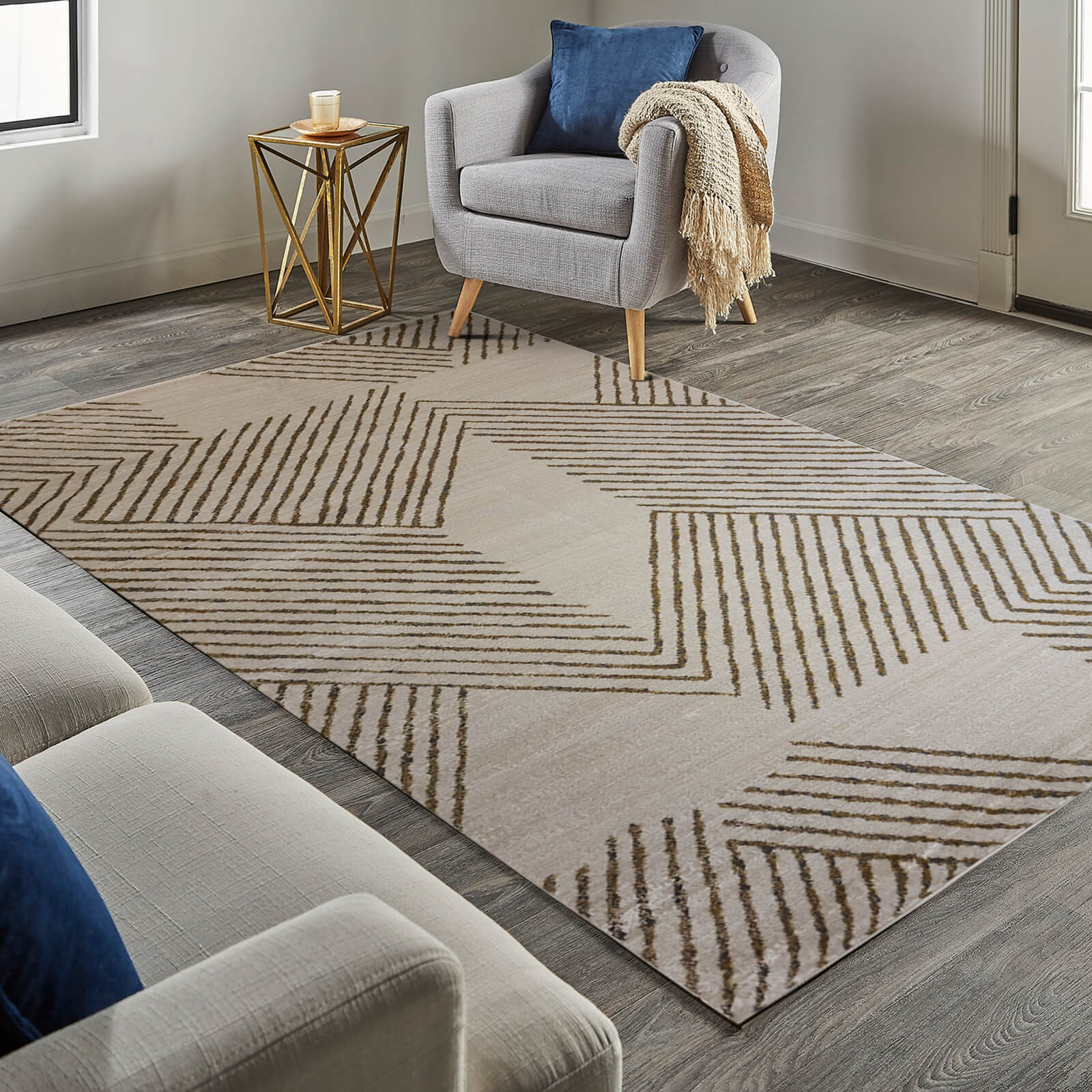 Origins Delta Ivorycm Rug