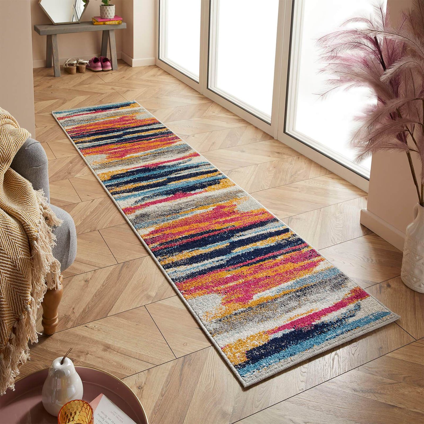 Gilbert 83 X Multicoloured Abstract Rugs