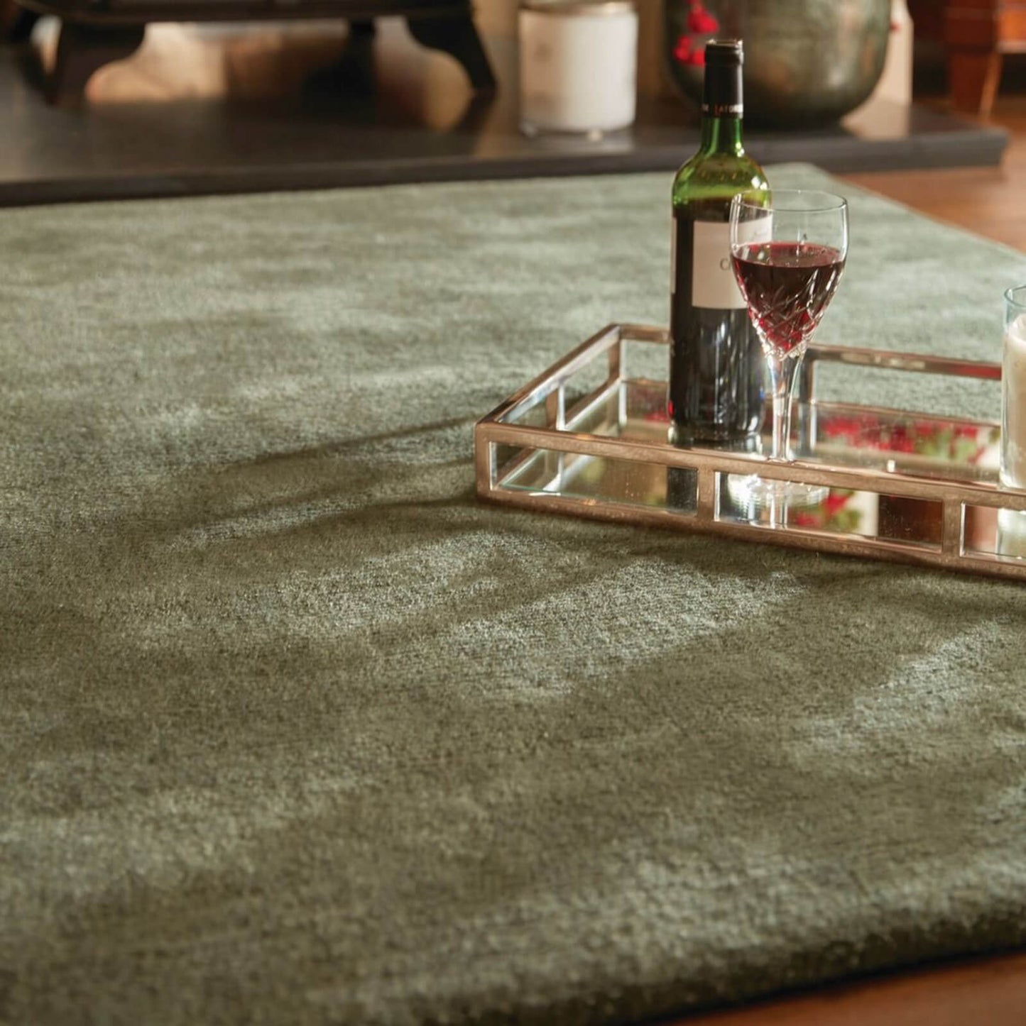 Rug Guru Hush Olive Rug