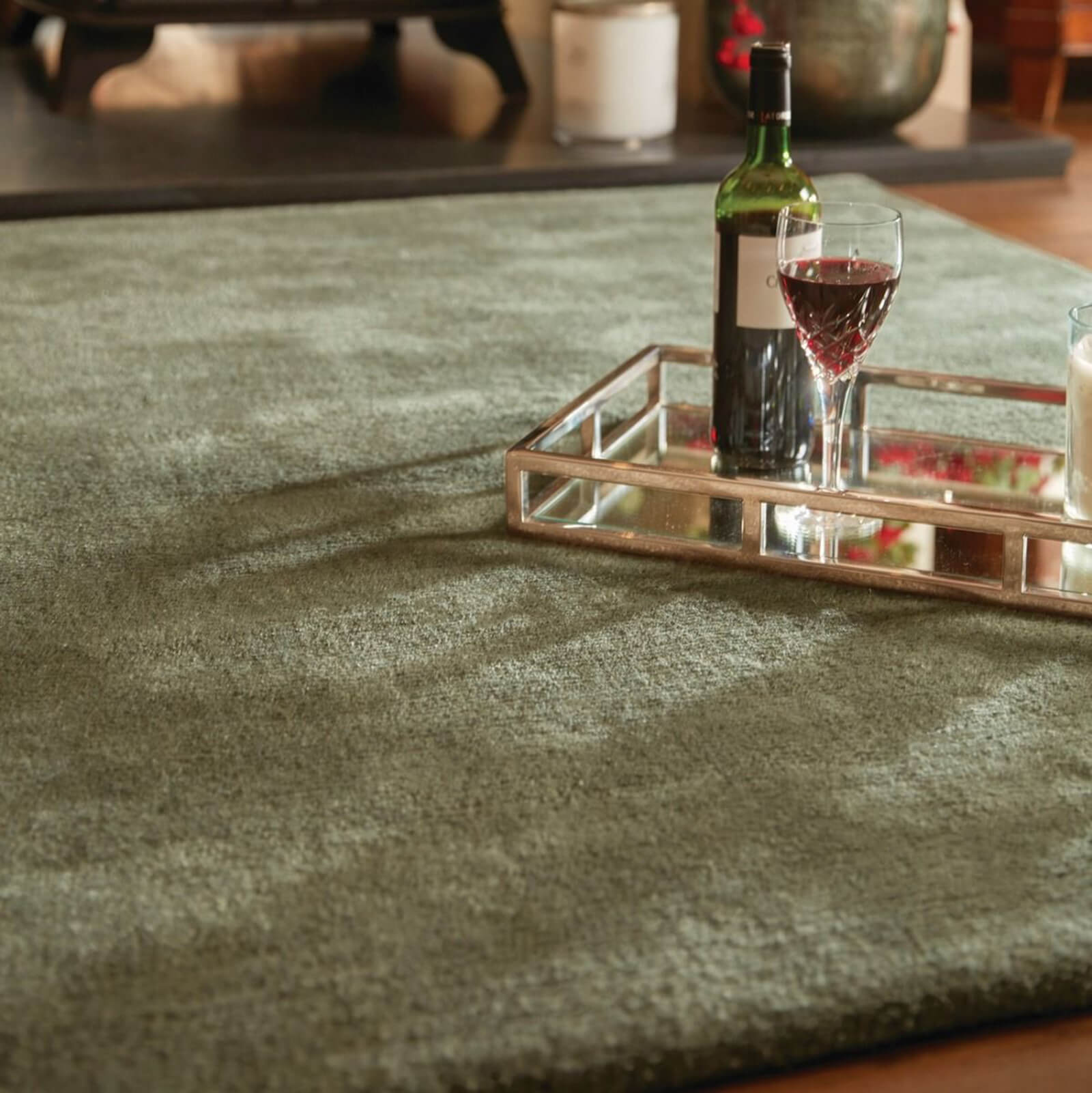 Rug Guru Hush Olive Rug