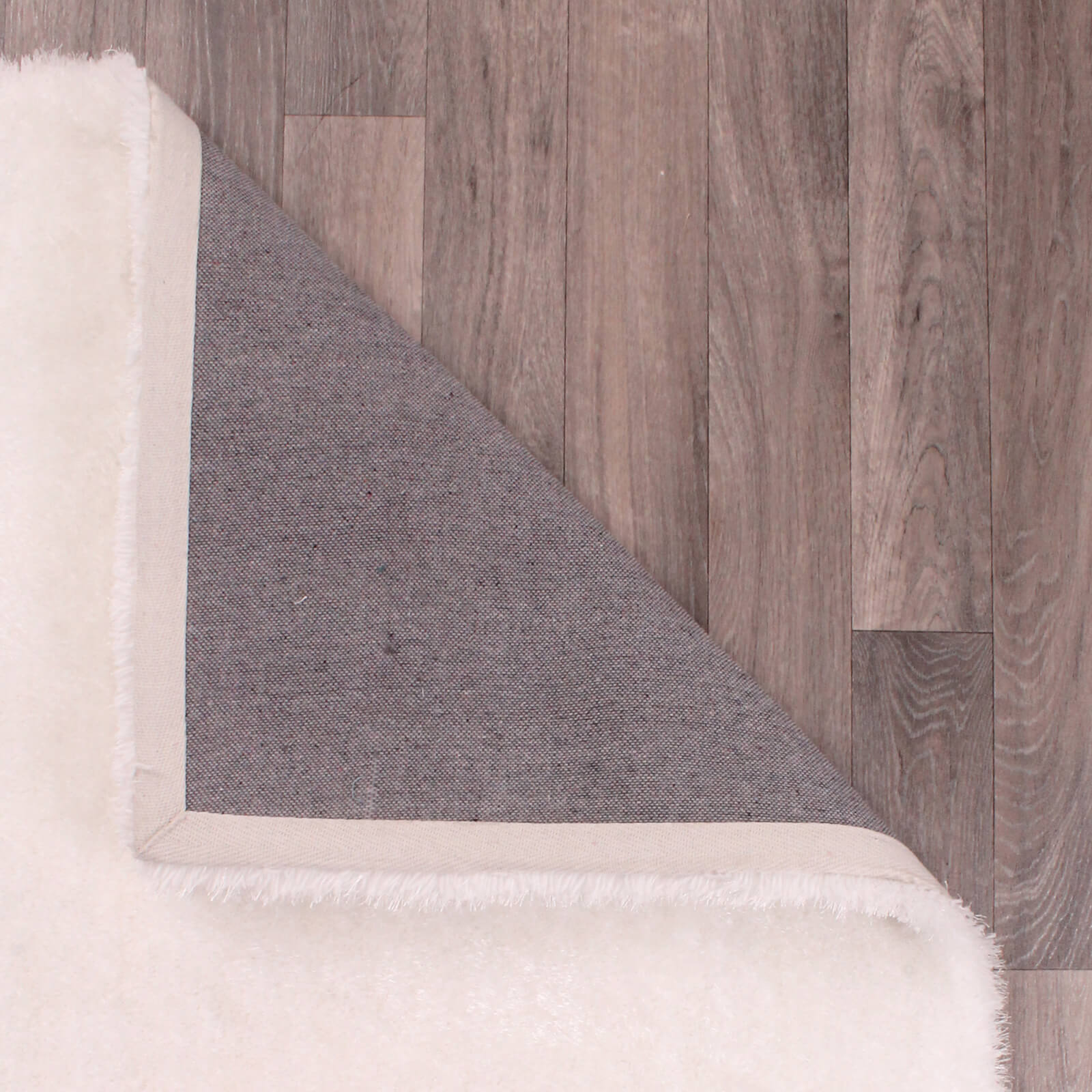 Handmade Carpets Indigo Plain Ivory Rug