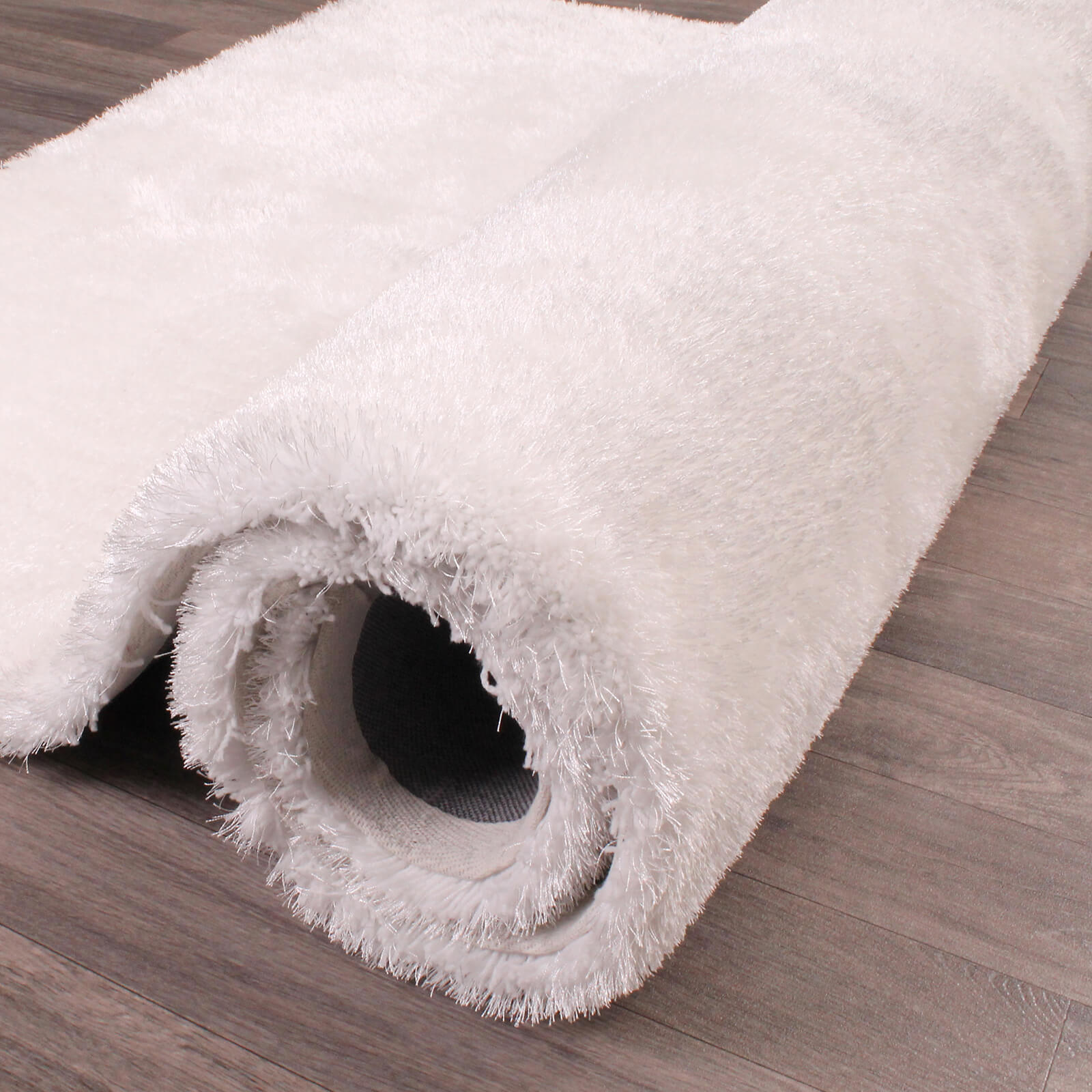 Handmade Carpets Indigo Plain Ivory Rug