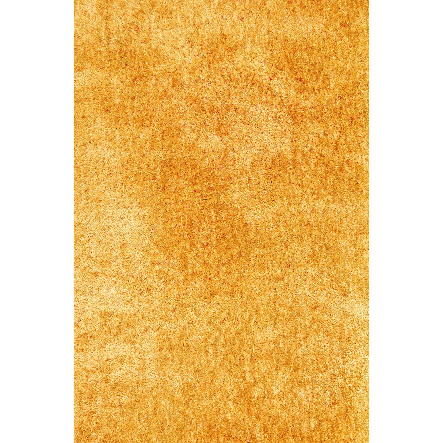 Handmade Carpets Indigo Plain Ochre Rug