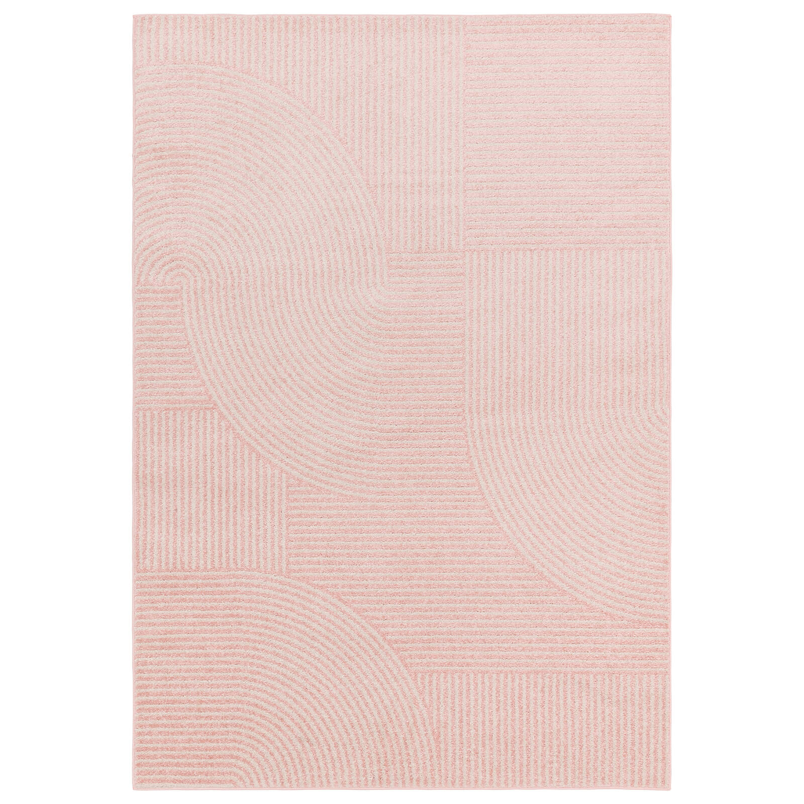 Asiatic Muse MU17 Geometric Pink Rug