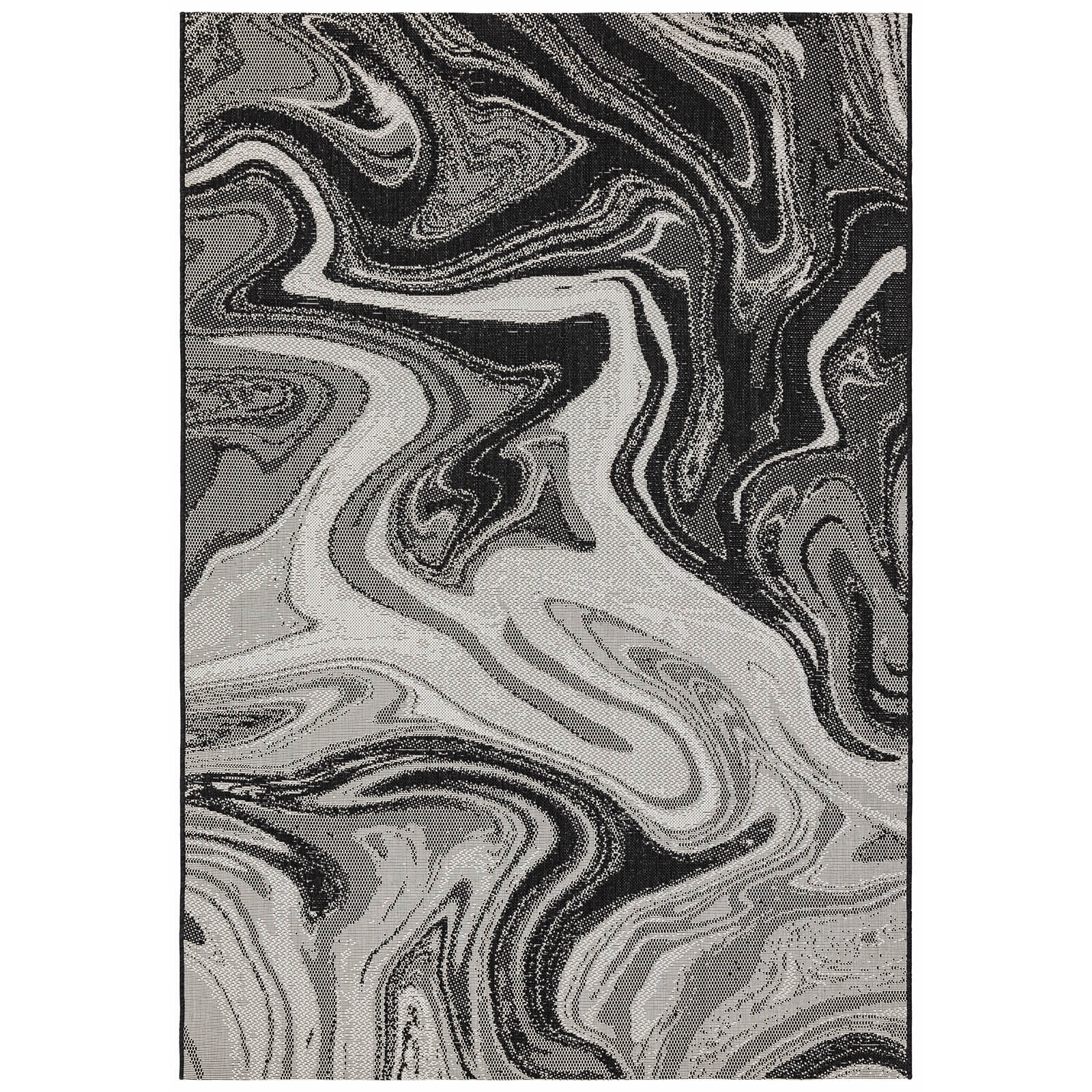 Asiatic Patio PAT19 Black Marble Rug