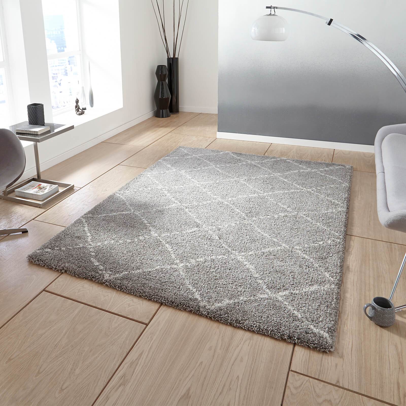 Think Rugs Royal Nomadic 5413 Grey / Cream Rug