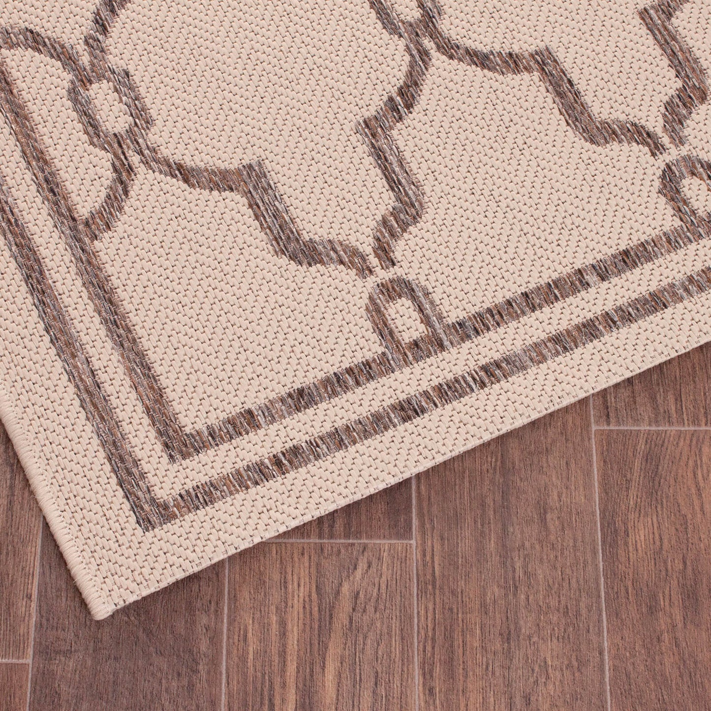 Rug Style Terrace Spanish Tile Natural Taupe Rug