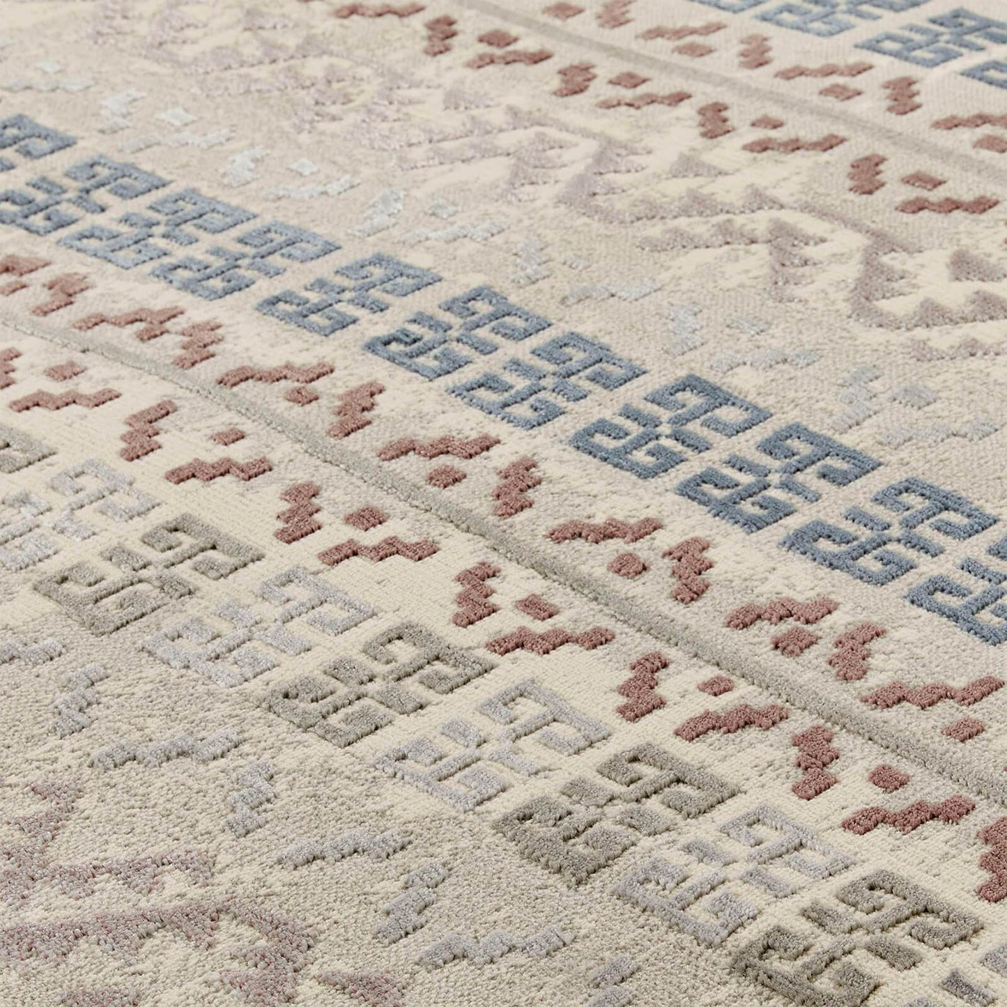 Oriental Weavers Vinci 130 X Grey / Mauve / Blue Rug