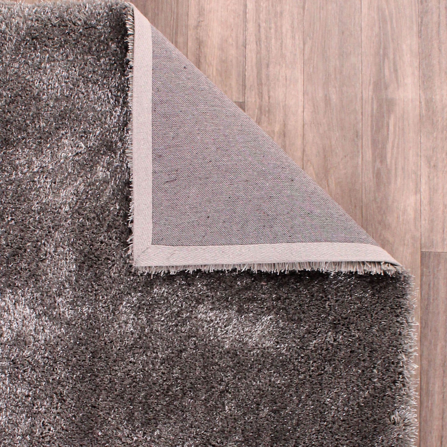 Rug Style Whisper Plain Silver Rug
