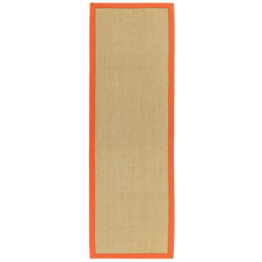 Asiatic Sisal Linen / Orange Runner