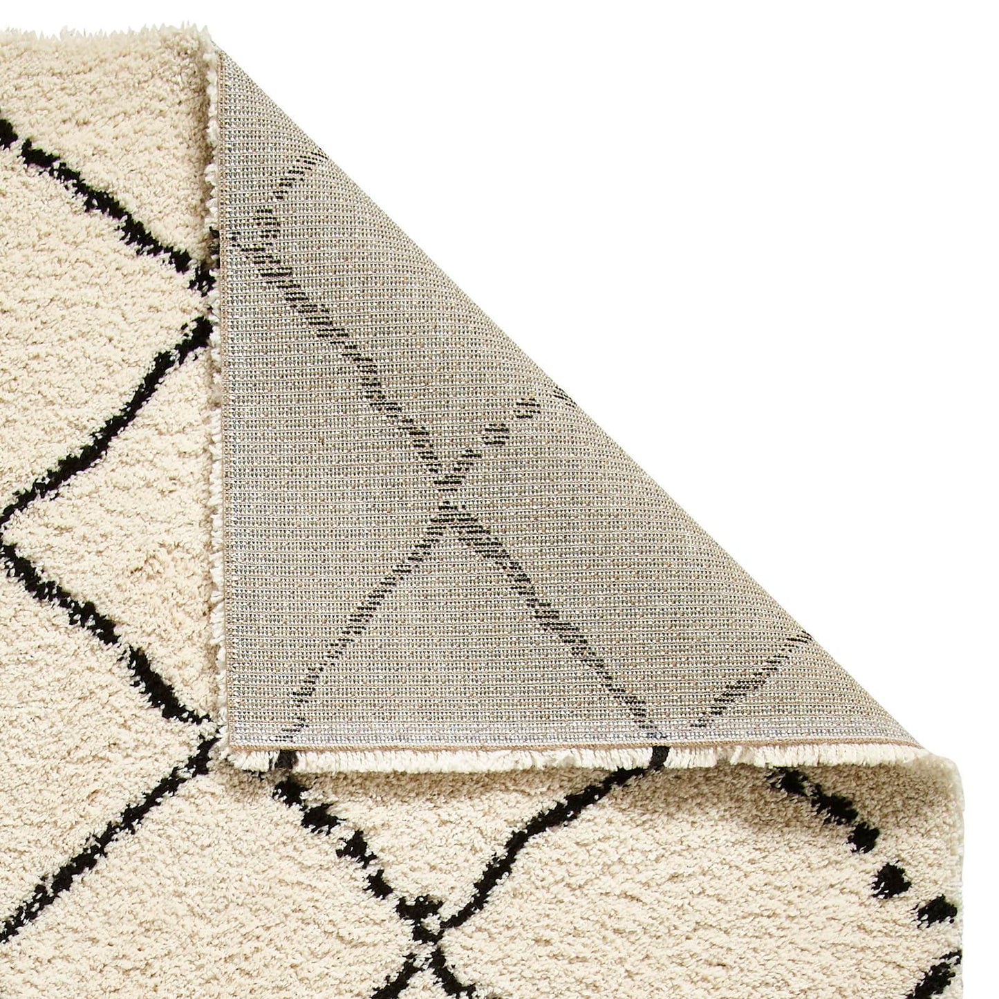 Think Rugs Royal Nomadic 5413 Ivory / Black Rug