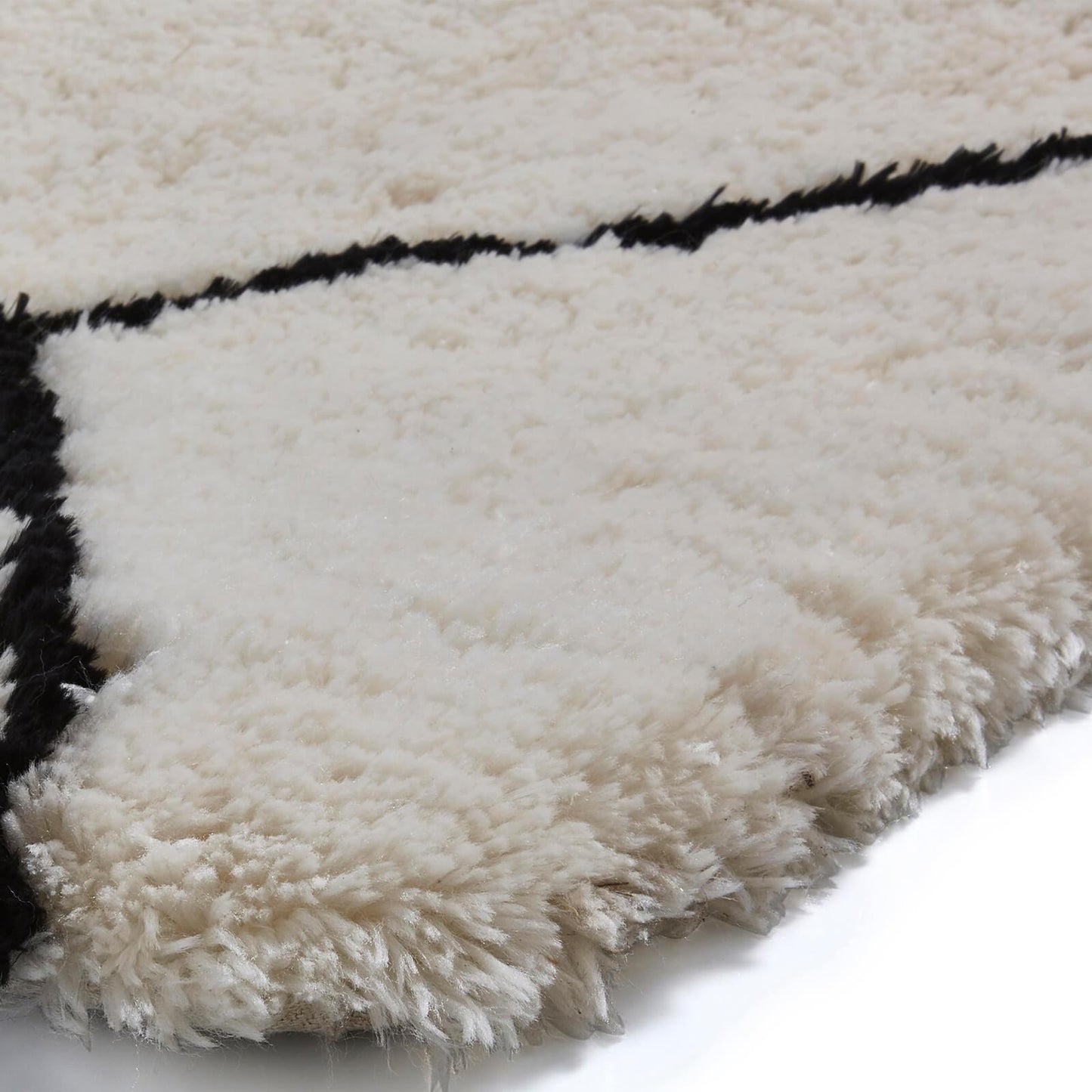 Think Rugs Morocco 3742 Ivory / Black Rug