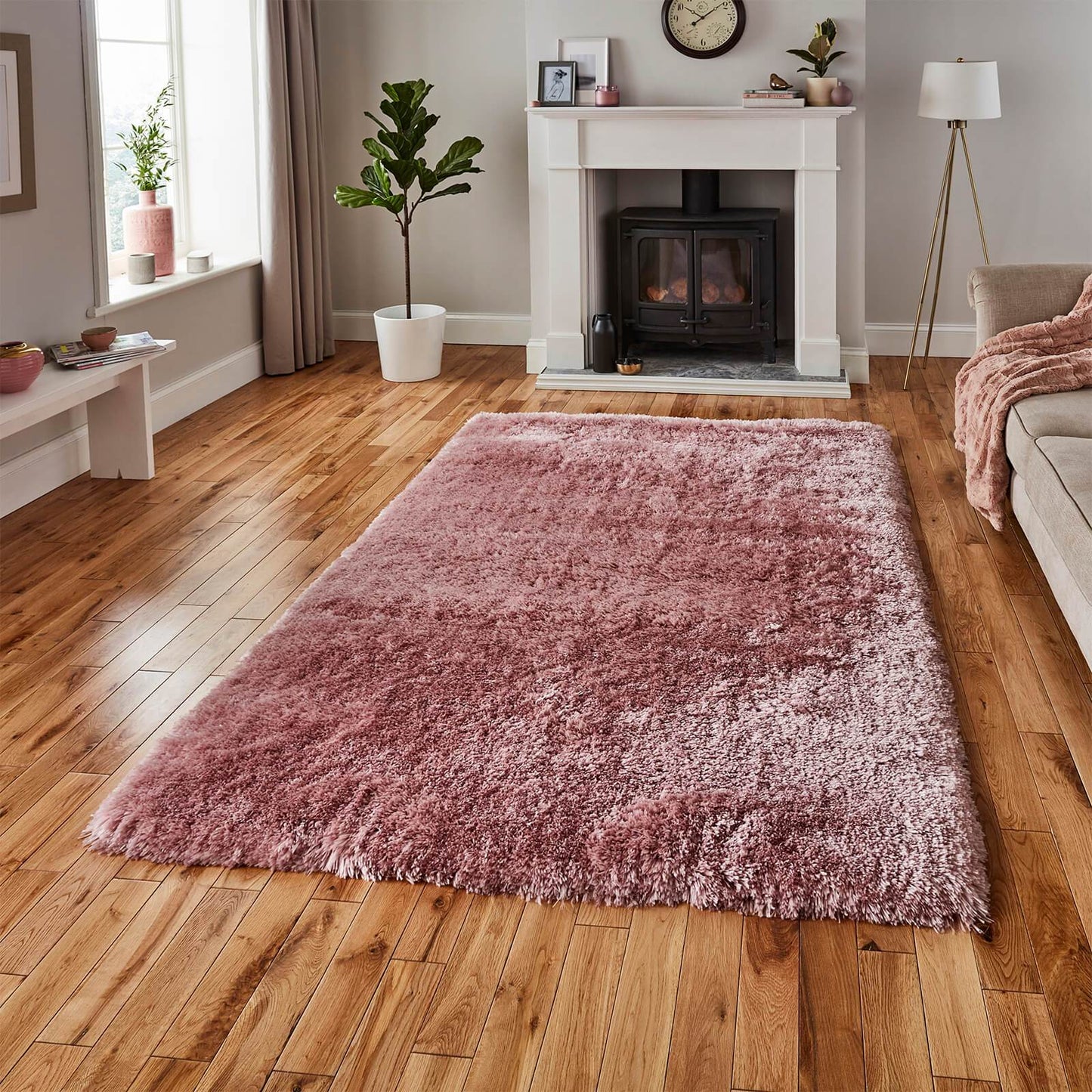 Think Rugs Polar PL 95 Rose Rug