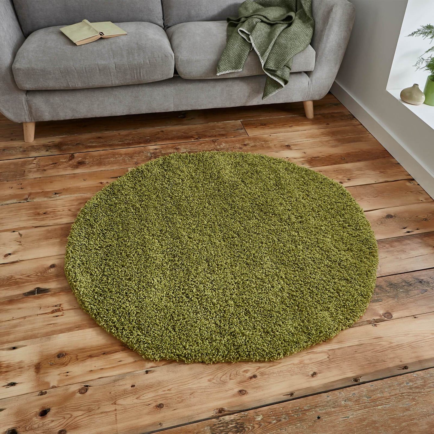 Think Rugs Vista 2236 Green Rug