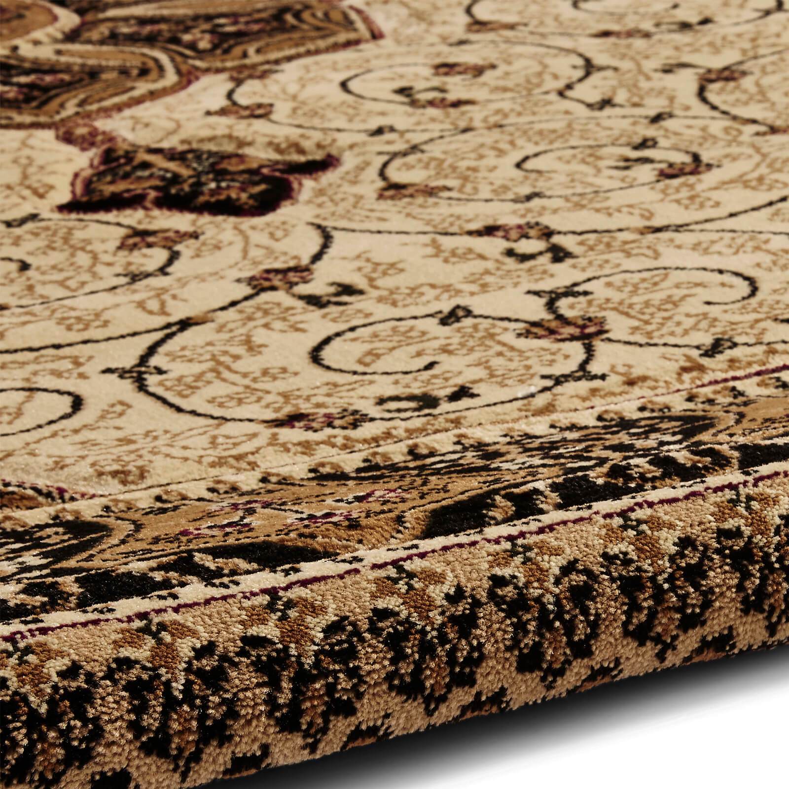 Think Rugs Heritage 4400 Black / Cream Rug