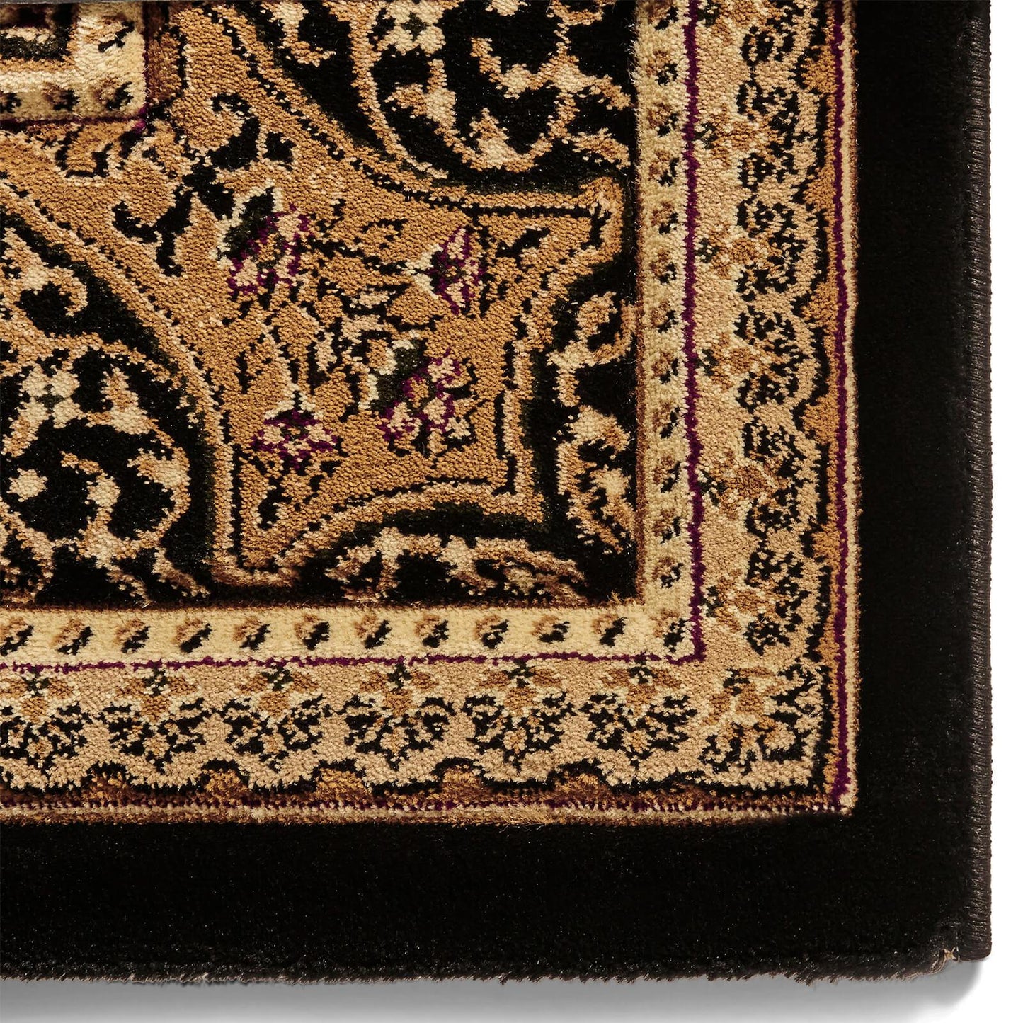 Think Rugs Heritage 4400 Black / Cream Rug