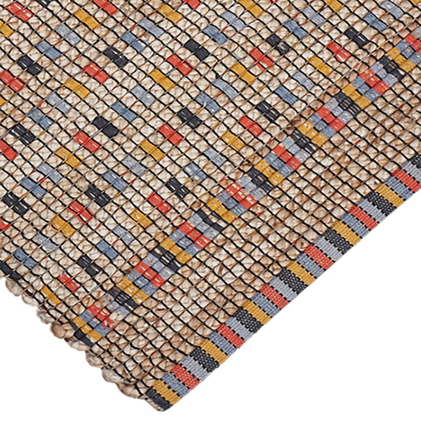 Lagos Multi Checkerboard Rug