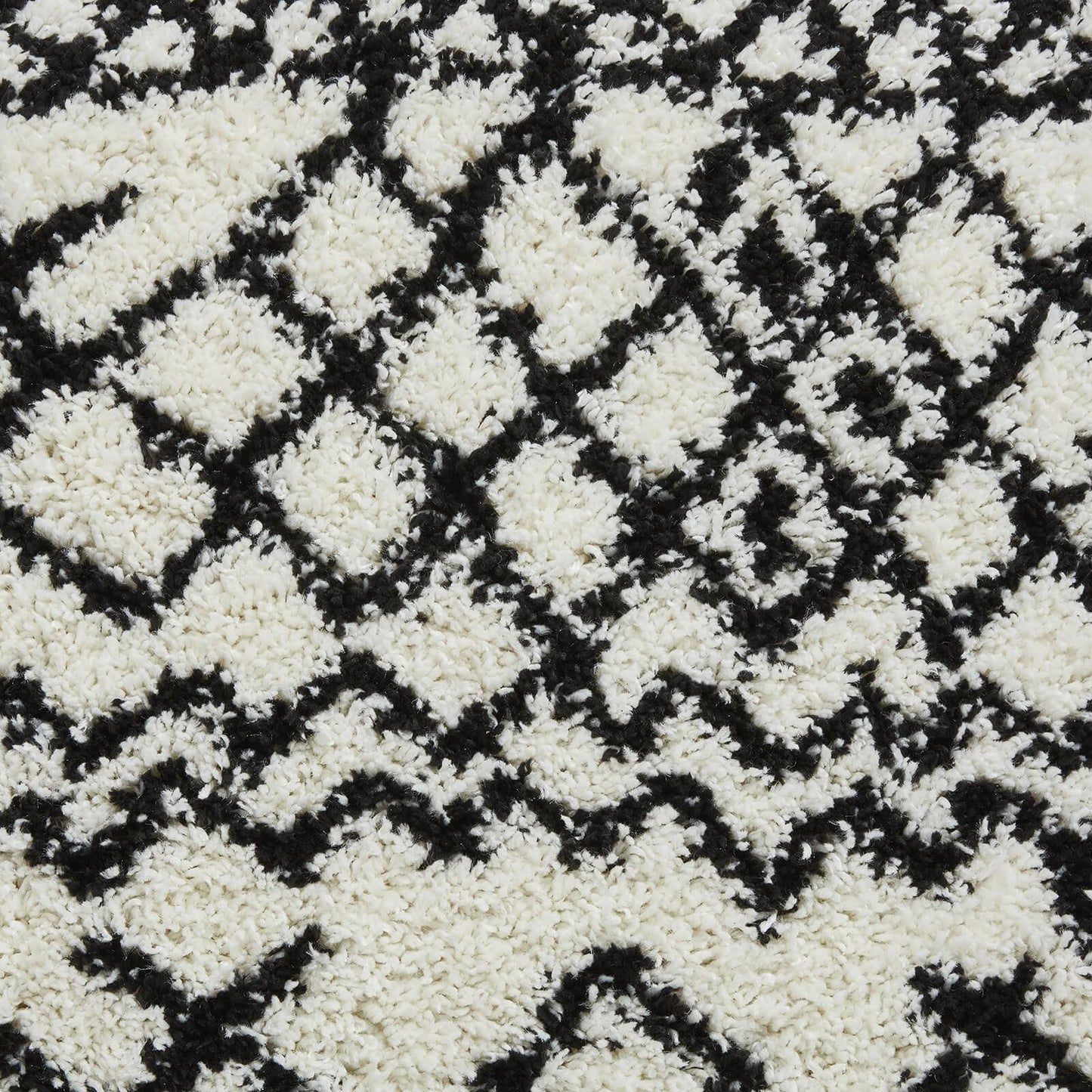 Scandi Berber G274 White/Black Modern Rug