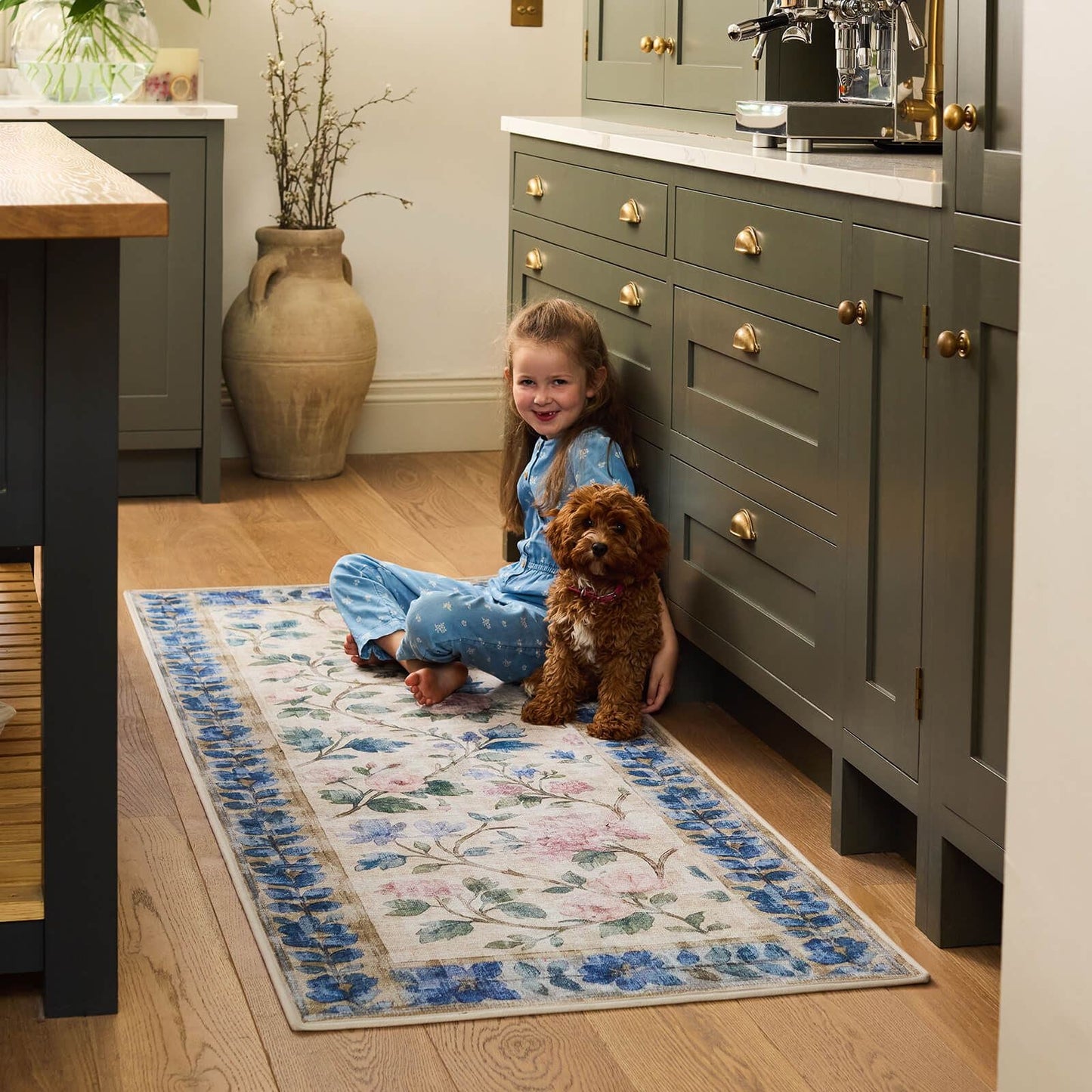 Hug Rug Eco-Washable Lady Rose 75x220