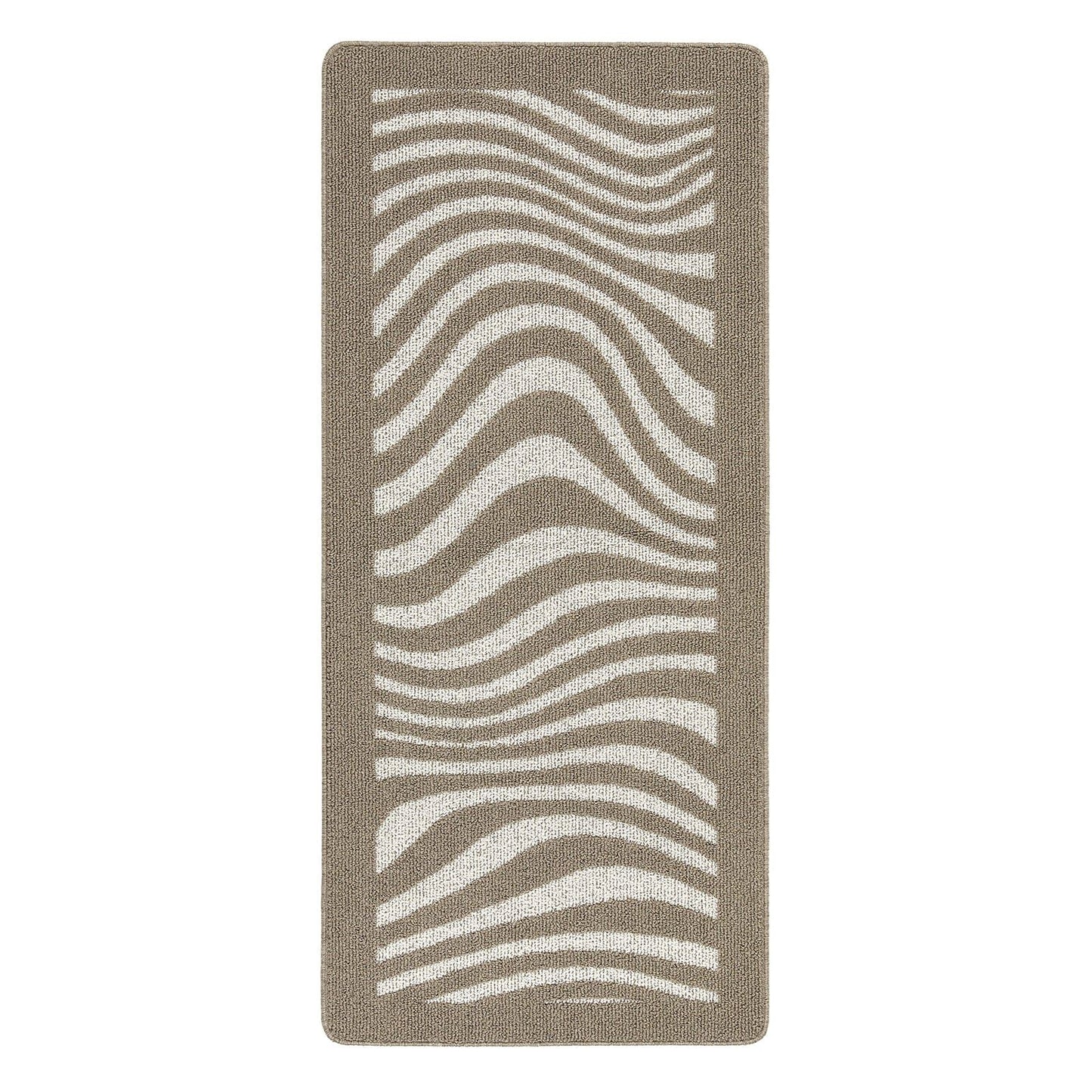 My Mat Sculptured Patterned Waves Rug
