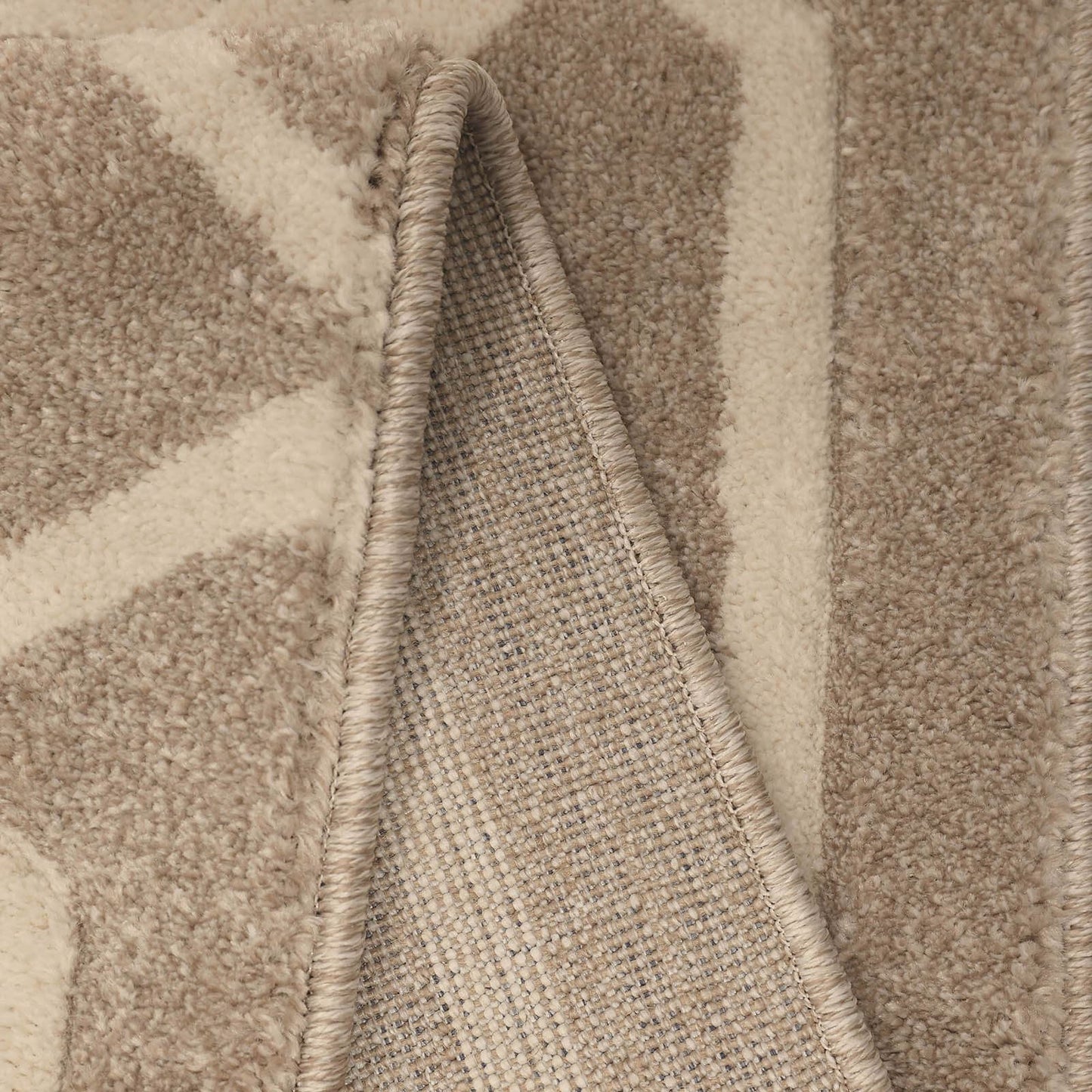 Newport Natural Lattice Rug