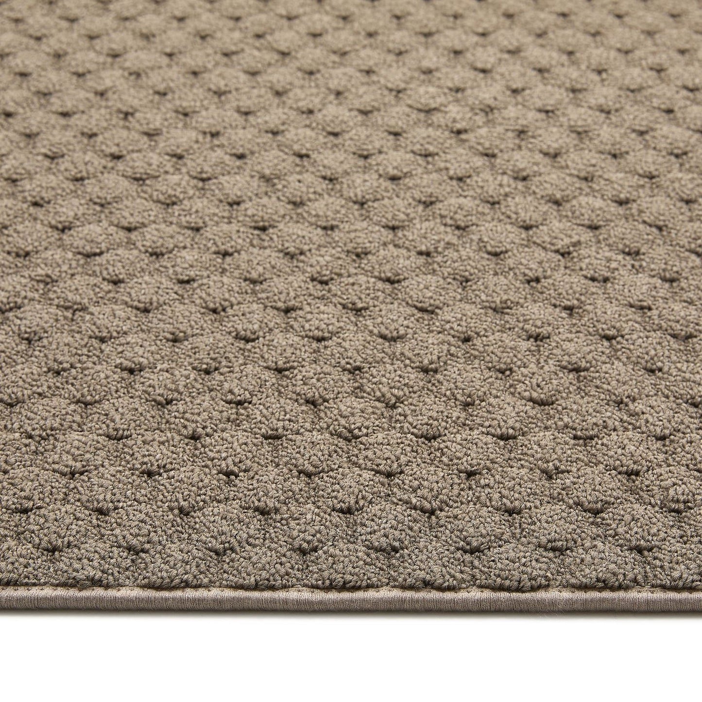My Mat Sculptured Washable Honeycomb Mink Rug