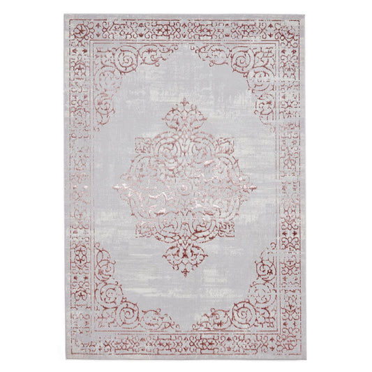 Artemis B9076A Rose / Silver Traditional Rug