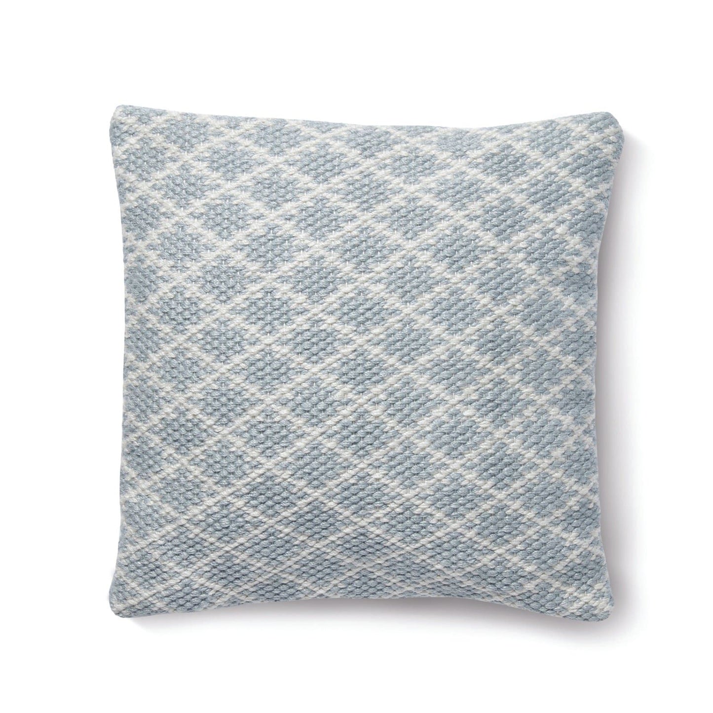 Hug Rug Woven Trellis Cushion Sky Grey 45X45 Rug