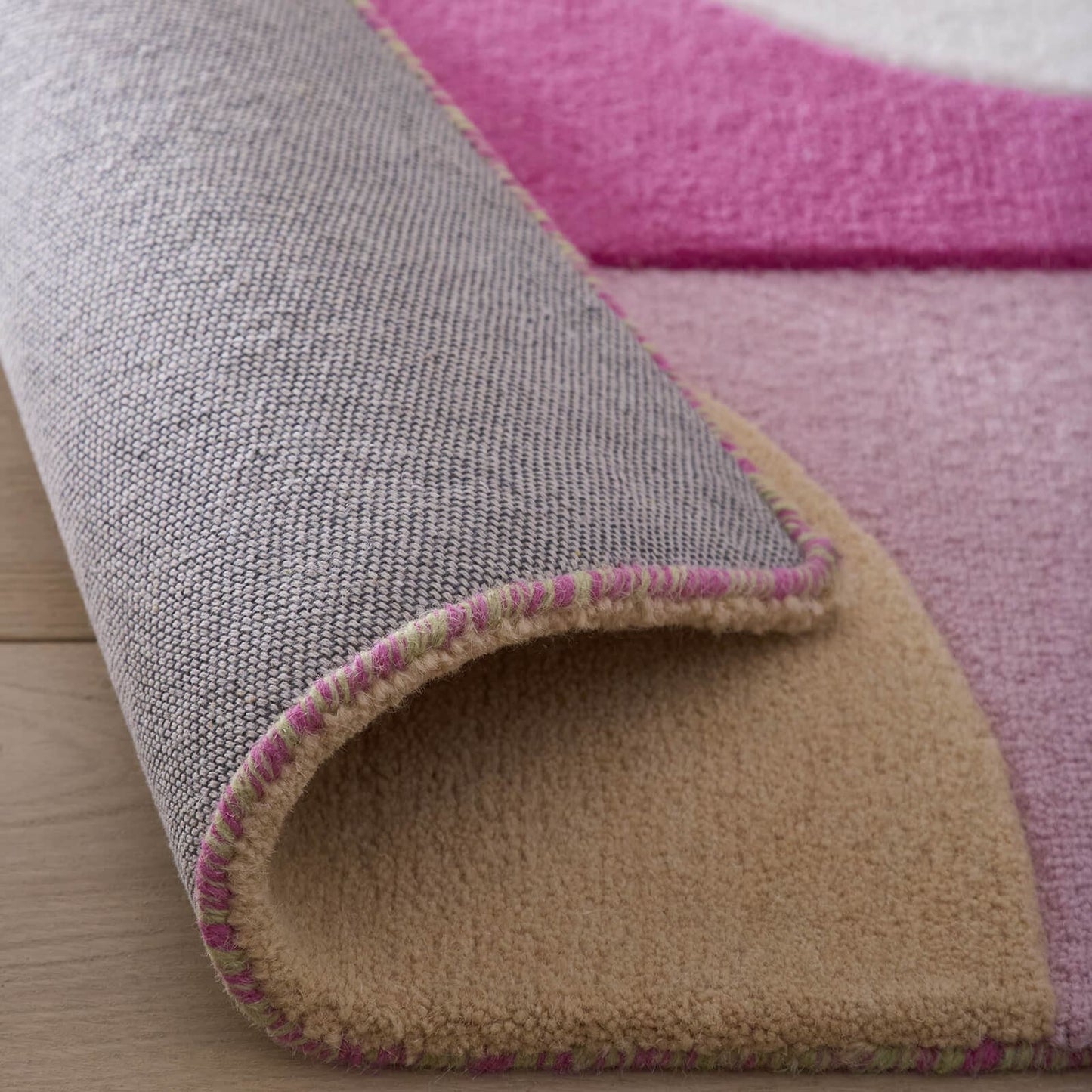 Origins Retro Deco Pink Rug