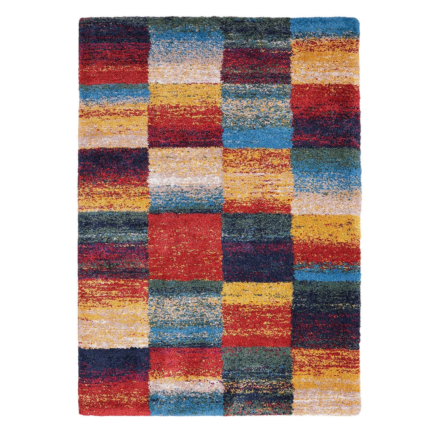 Noble Blocks Multi Rug - 120 X 170cm (4ft 0" x 5ft 6")