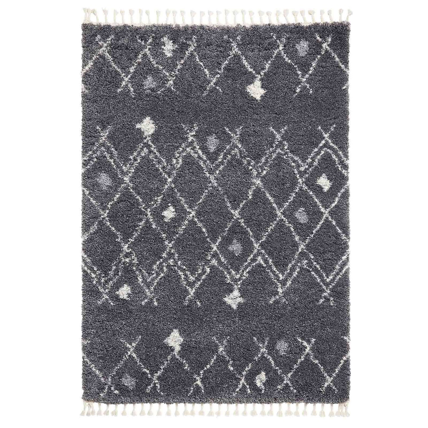 Aspen 1799 Grey/Ivory Shaggy Rug