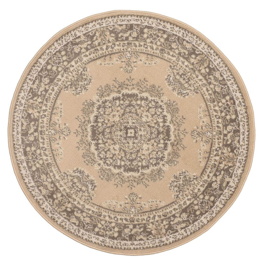 Maestro Natural Traditional Rug - 120 X 120cm (Circle) (4ft 0" x 4ft 0")