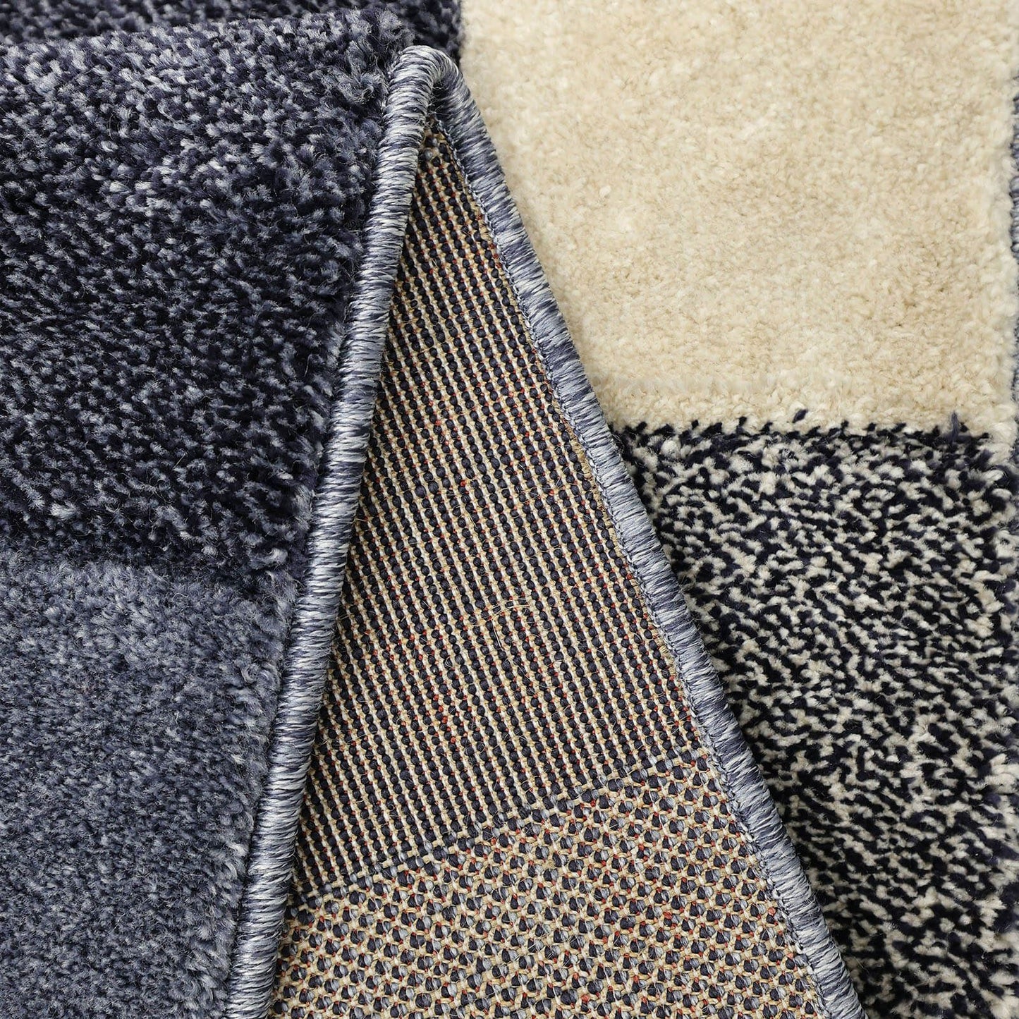 Newport Blocks Blue Blocks Rug