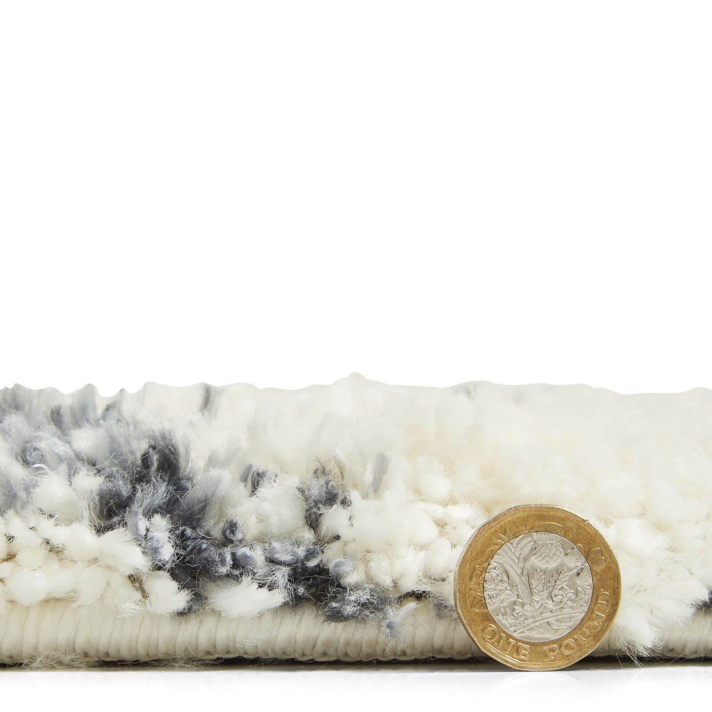 Aspen 1799 Ivory/Grey Shaggy Rug