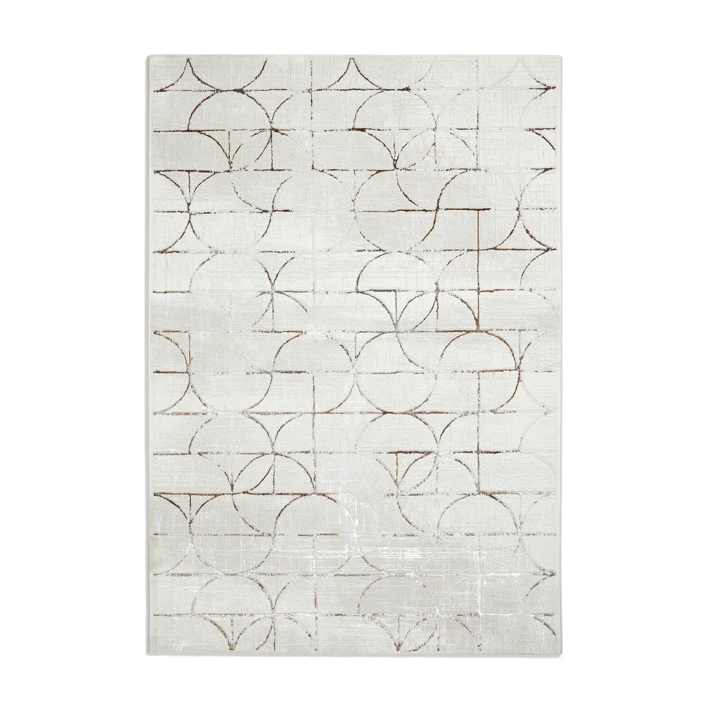 Creation G2851 Beige/Silver Modern Rug