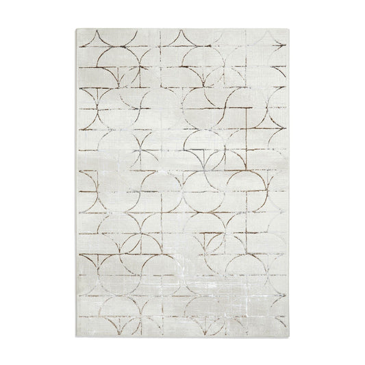 Creation G2851 Beige/Silver Modern Rug